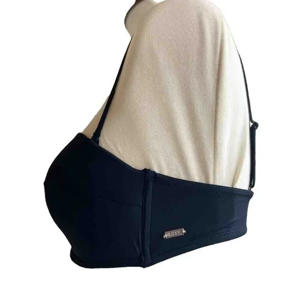 Roxy Junior's Women's Black Beach Classic Underwire Bikini Swim Top Size S - Picture 9 of 13